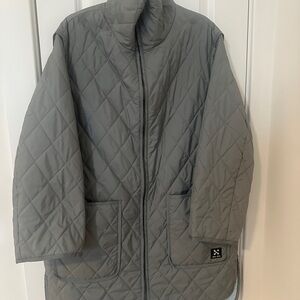 WE-AR4 Gray Reversible Quilted Jacket